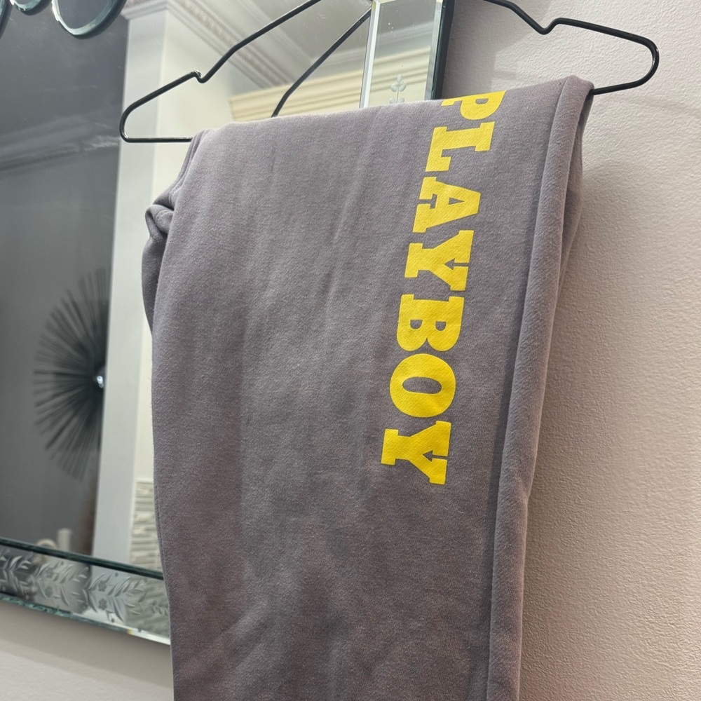 Playboy grey sweatpants size M